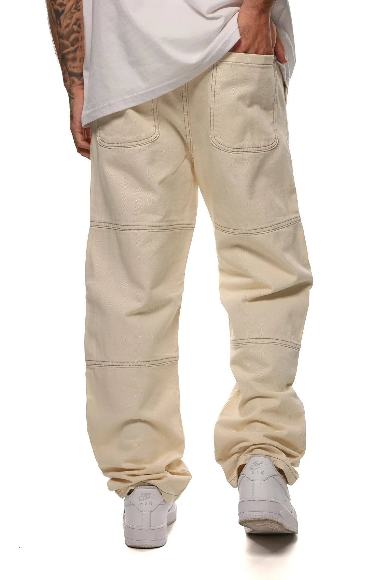 BAGGY PANT CREAM WHITE