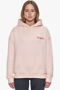 BROKEN DREAMS CIRCLE HOODIE PINK