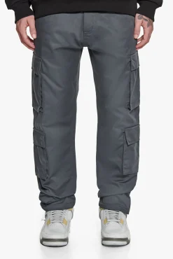 DOUBLE CARGO POCKET WORKWEAR PANTS GREY