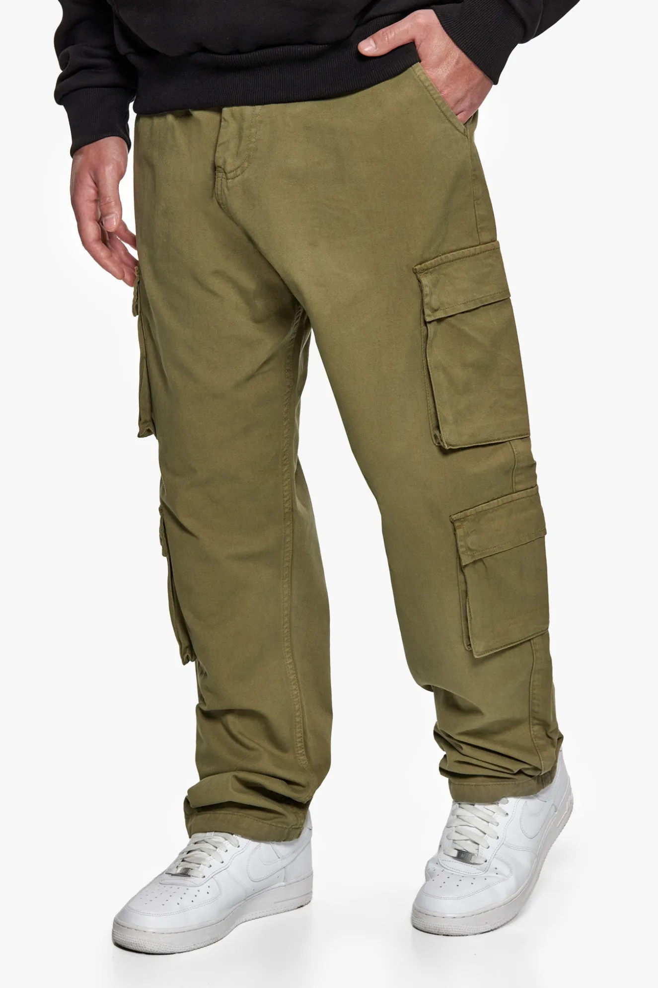 DOUBLE POCKET CARGO PANT OLIVE