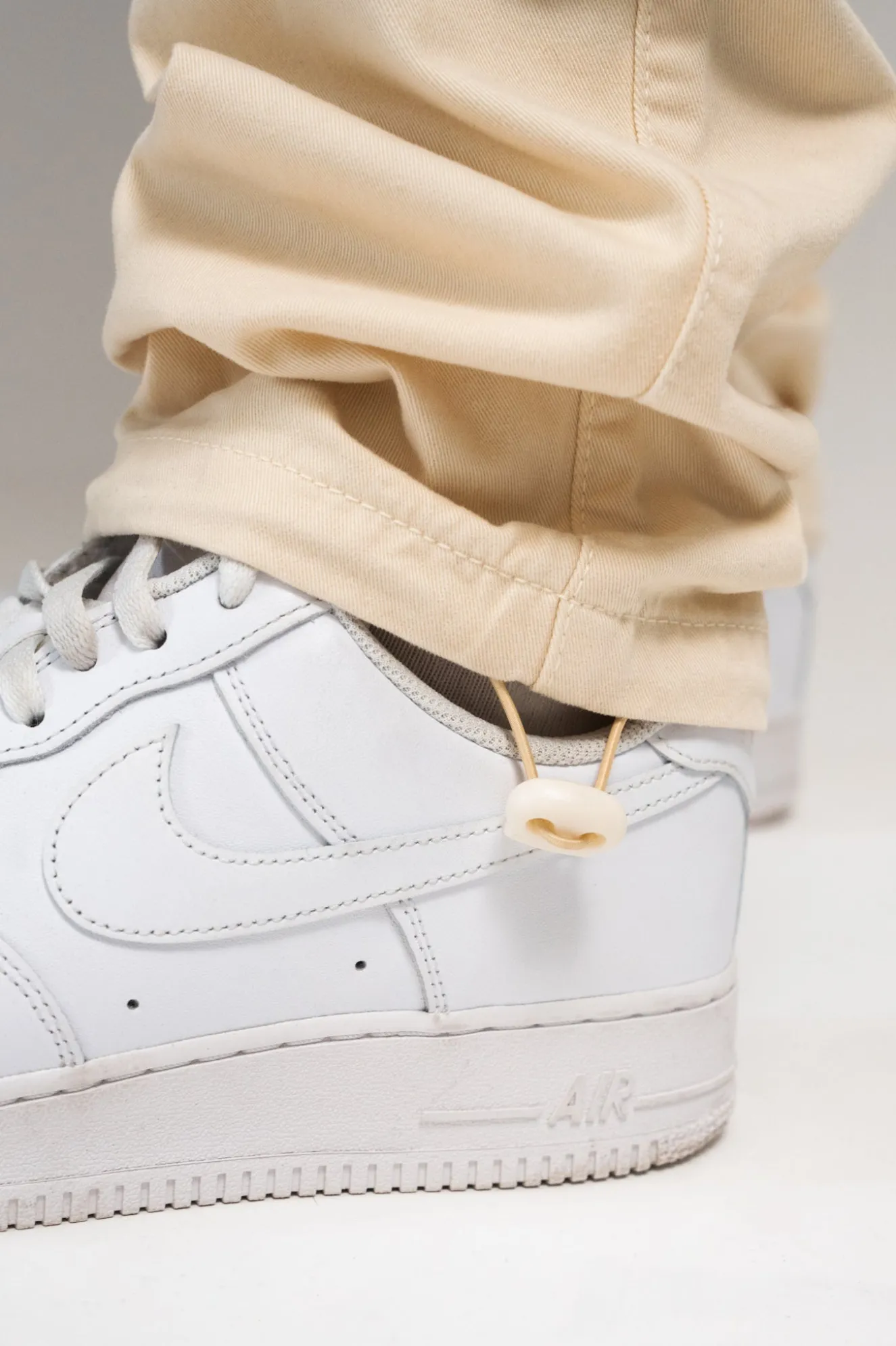 DOUBLE POCKET CARGO PANTS BEIGE