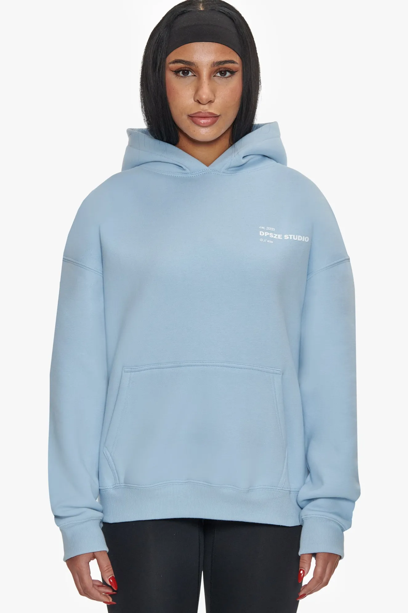 DP STUDIO HOODIE BABY BLUE