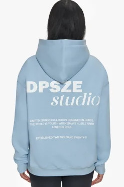 DP STUDIO HOODIE BABY BLUE