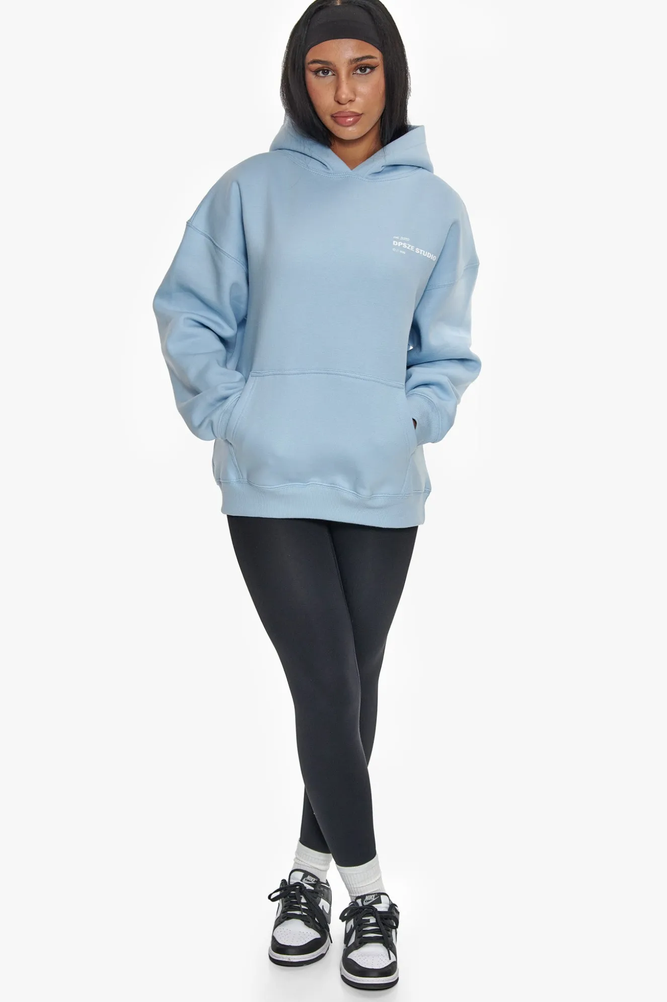 DP STUDIO HOODIE BABY BLUE