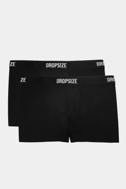 DROPSIZE BOXER SHORTS BLACK