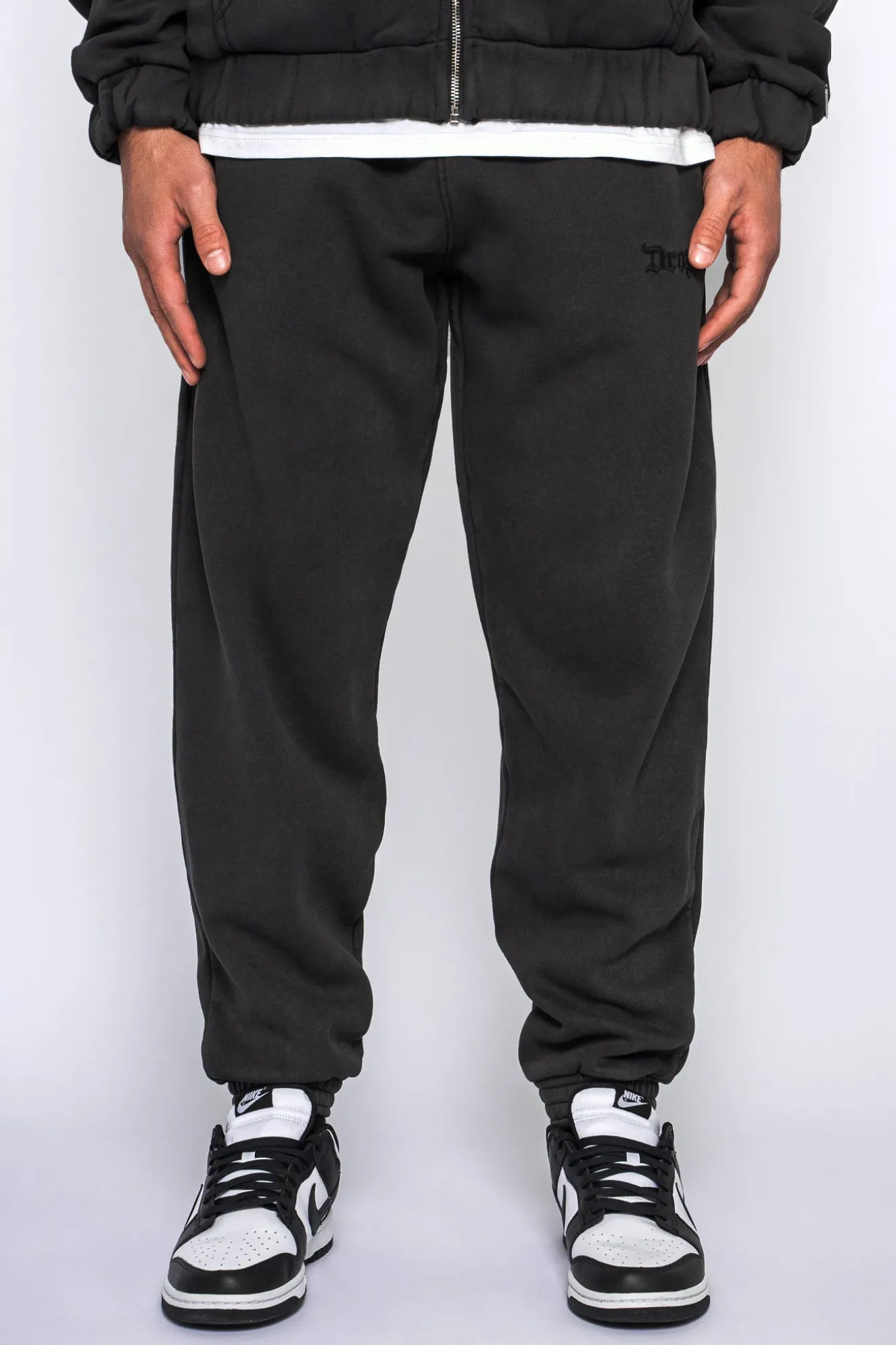 EMBO V2 JOGGER ACID WASHED BLACK