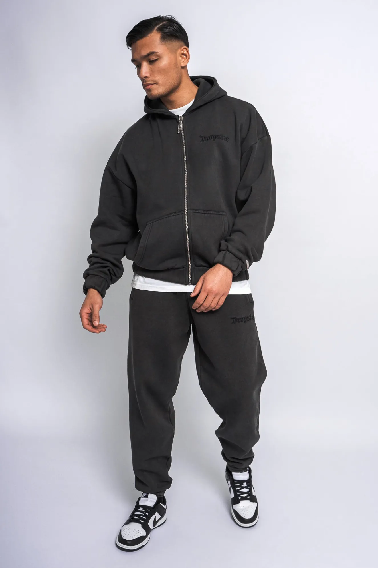 EMBO V2 JOGGER ACID WASHED BLACK