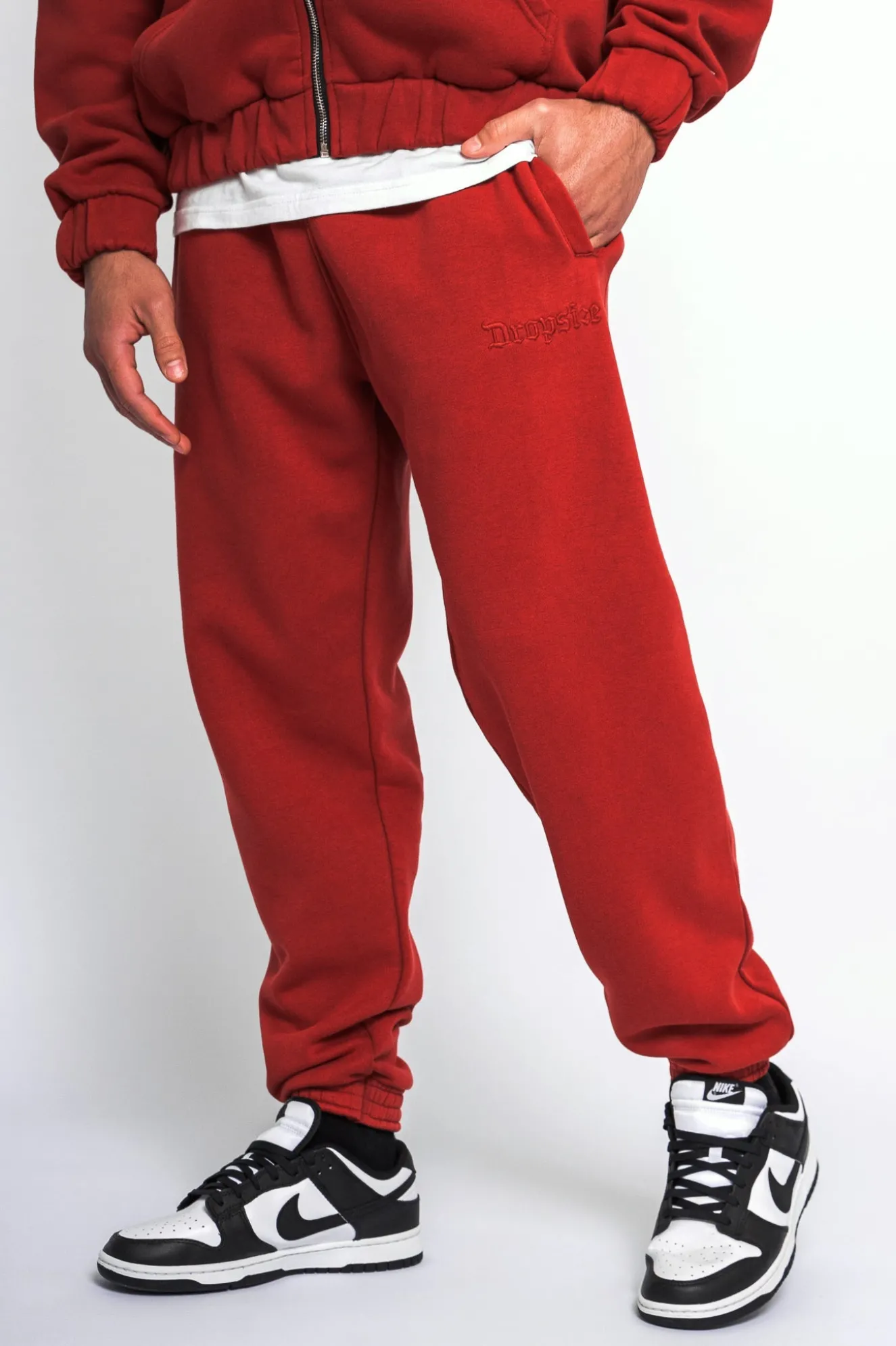 EMBO V2 JOGGER WASHED RED