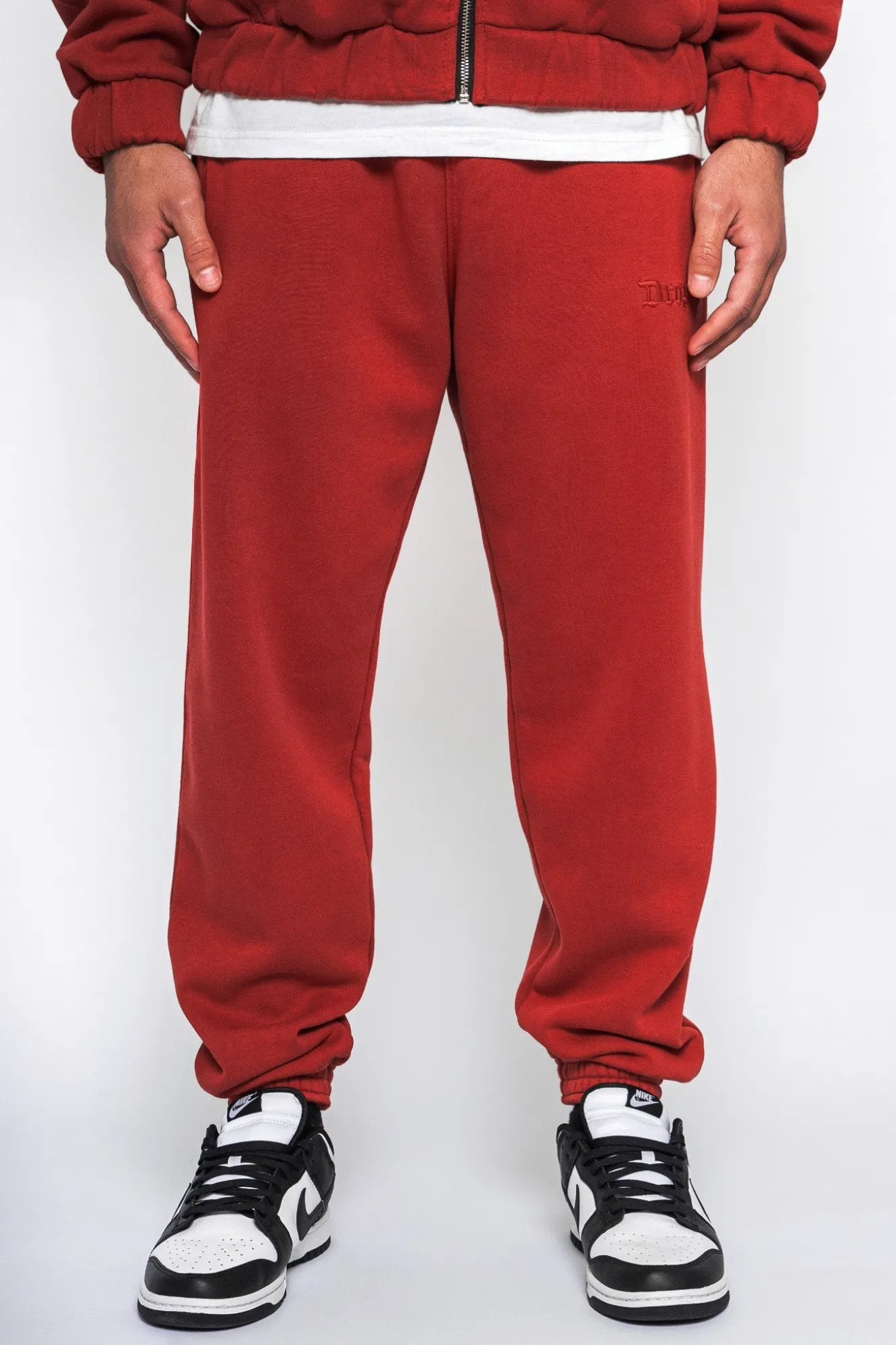 EMBO V2 JOGGER WASHED RED