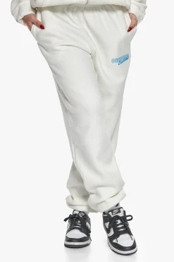 ESSENTIAL CREW SWEAT JOGGER CREAM WHITE
