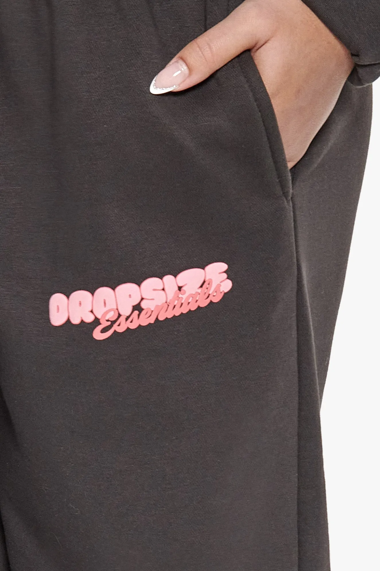 ESSENTIAL CREW SWEAT JOGGER WASHED BLACK