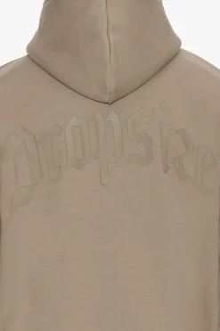 HEAVY BACKLOGO HOODIE WEATHERED TEAK
