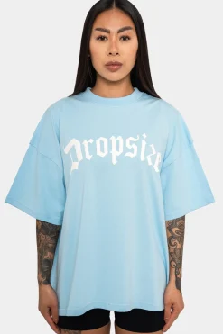 HEAVY BIG LOGO T-SHIRT BABY BLUE