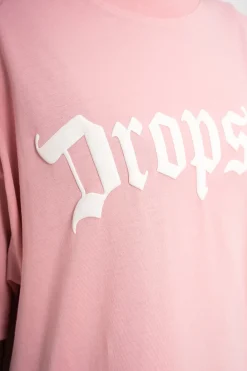 HEAVY BIG LOGO T-SHIRT PINK