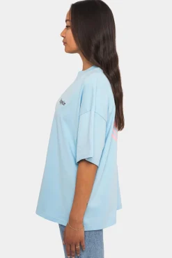 HEAVY BROKEN HEART T-SHIRT BABY BLUE