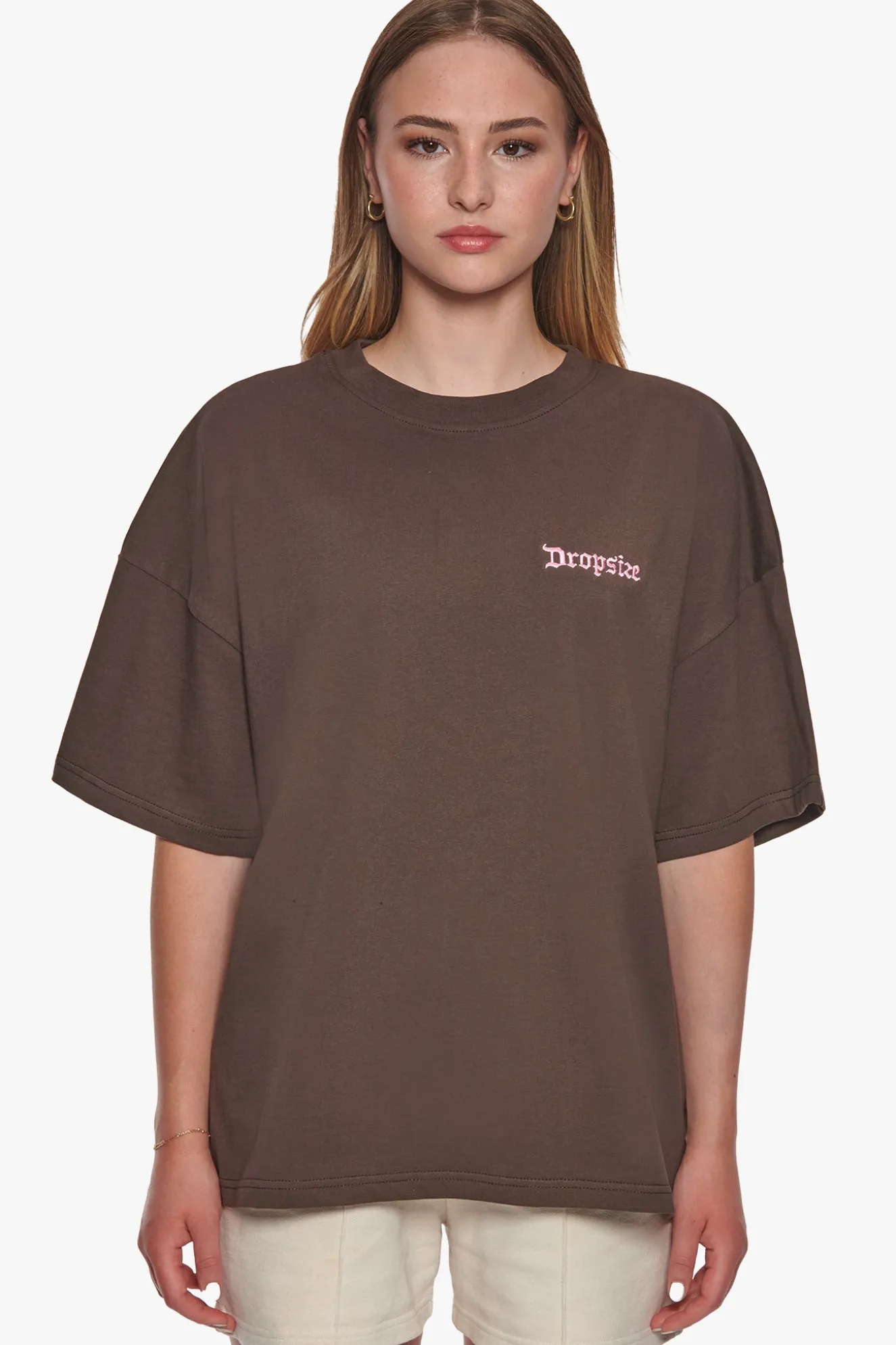 HEAVY BROKEN HEART T-SHIRT CHOCOLATE BROWN