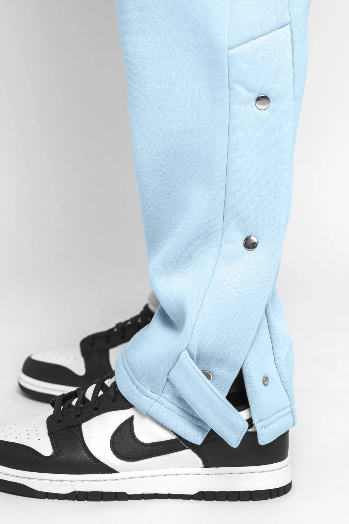 HEAVY BUTTON PANTS BABY BLUE