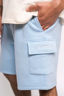 HEAVY CARGO SWEAT SHORT BLUE