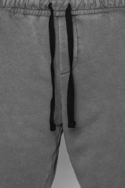 HEAVY CARGO SWEAT SHORT WASHED GRAY