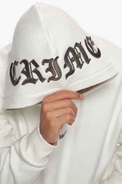HEAVY CRIME HOODIE CREAM