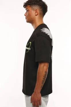 HEAVY DOVE LOGO T-SHIRT BLACK