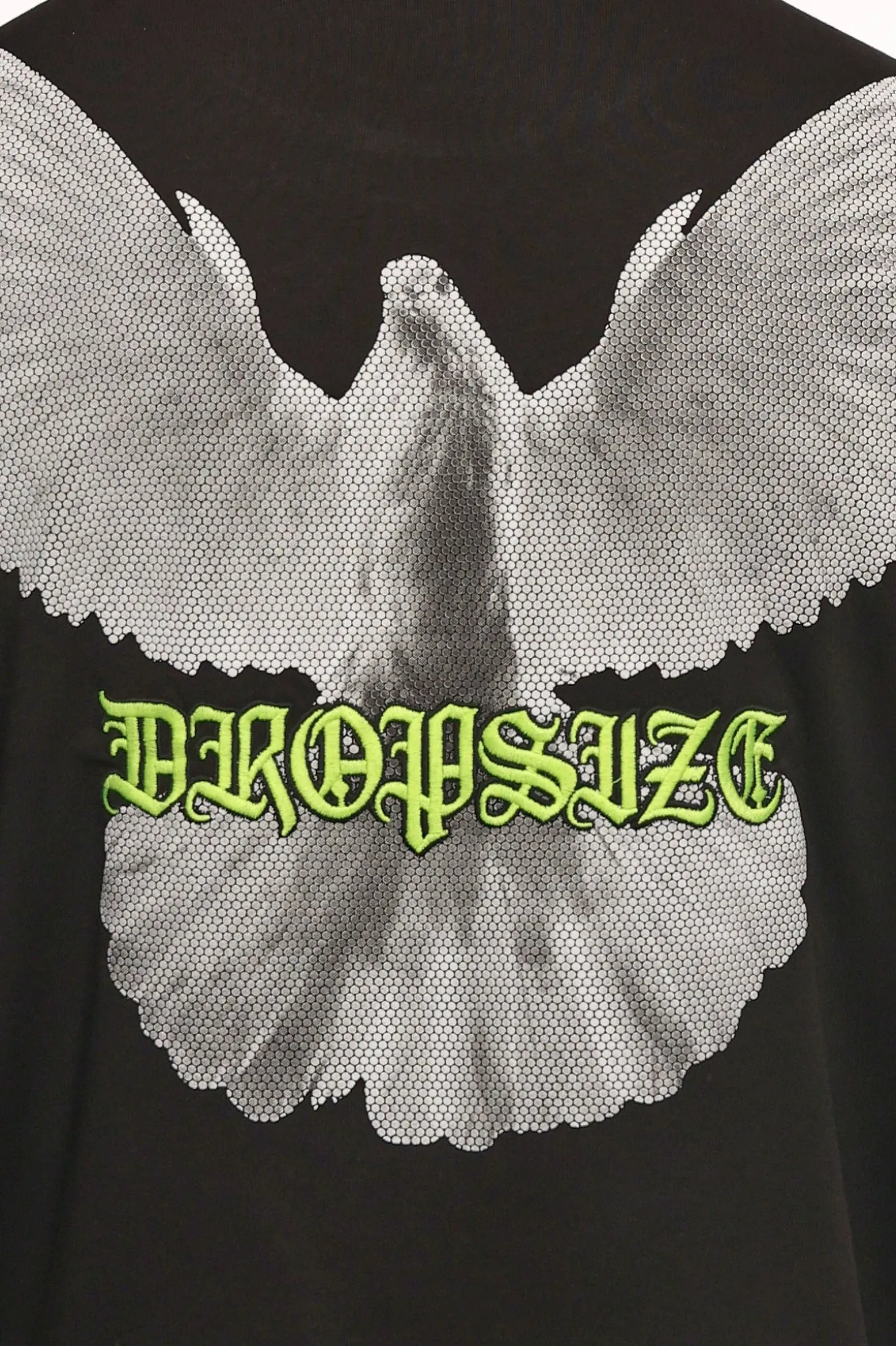 HEAVY DOVE LOGO T-SHIRT BLACK