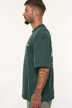 HEAVY DREAM WITHOUT FEAR T-SHIRT PINENEEDLE