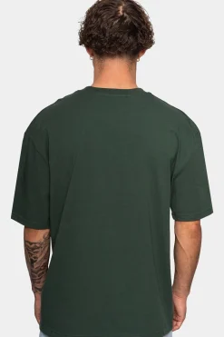 HEAVY EMBO T-SHIRT DARK GREEN