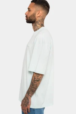 HEAVY EMBO T-SHIRT SALT AIR