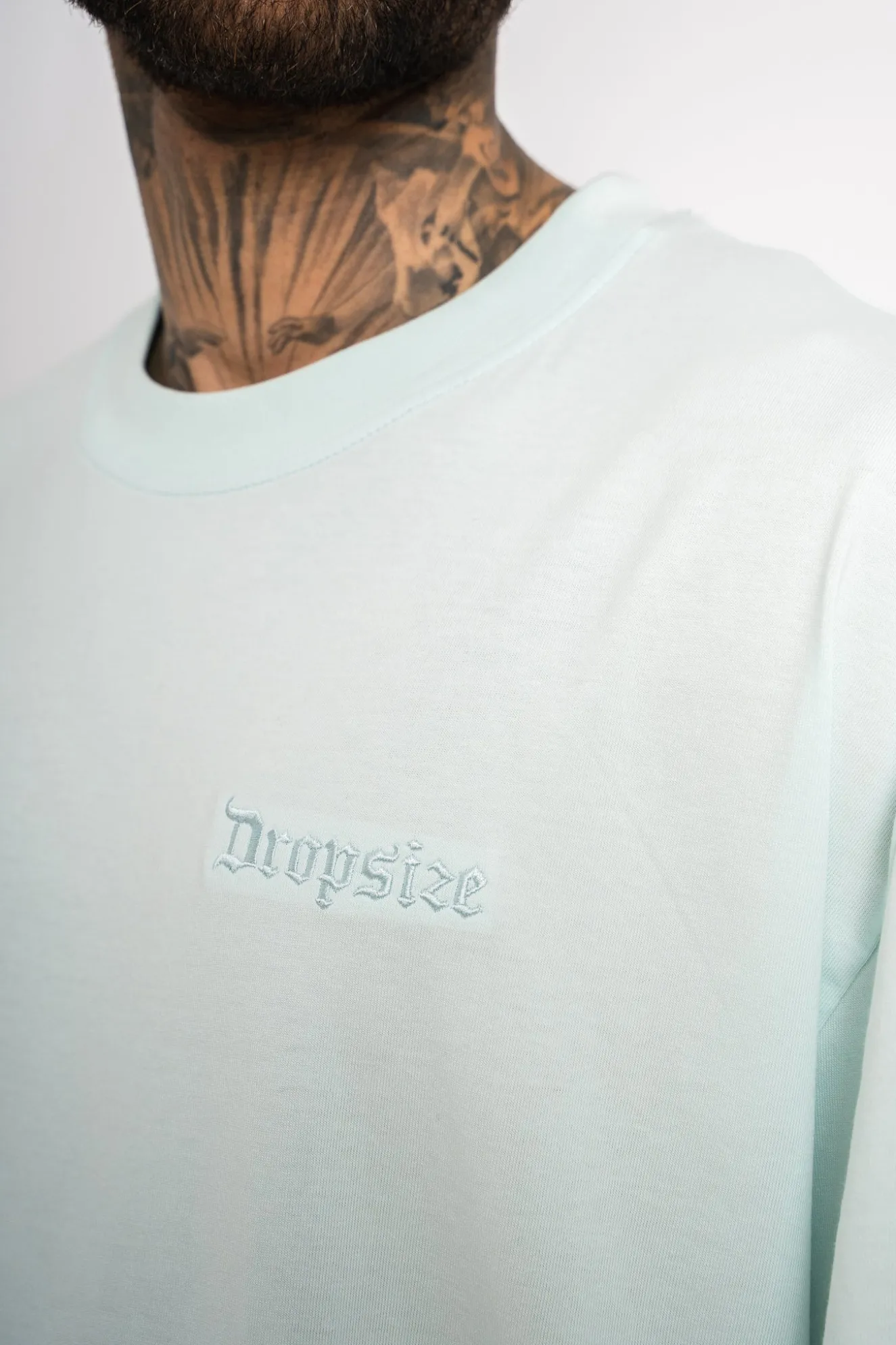HEAVY EMBO T-SHIRT SALT AIR