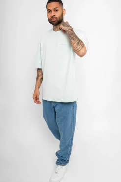 HEAVY EMBO T-SHIRT SALT AIR