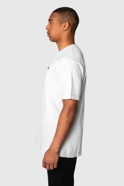 HEAVY EMBO T-SHIRT WHITE