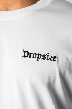 HEAVY EMBO T-SHIRT WHITE