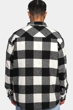 HEAVY FLANNEL JACKET WHITE