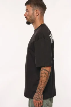 HEAVY FLY HIGH AND FREE T-SHIRT BLACK
