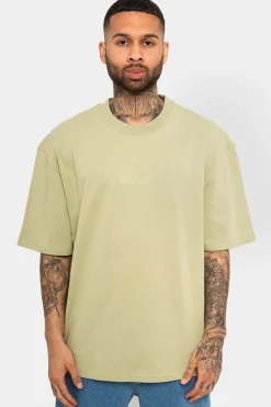 HEAVY HD FRONT LOGO T-SHIRT PISTACHIO