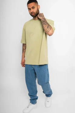 HEAVY HD FRONT LOGO T-SHIRT PISTACHIO