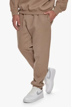 HEAVY HD PRINT JOGGER SILVER MINK