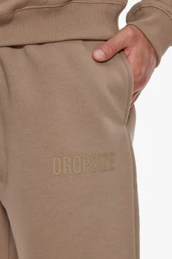 HEAVY HD PRINT JOGGER SILVER MINK