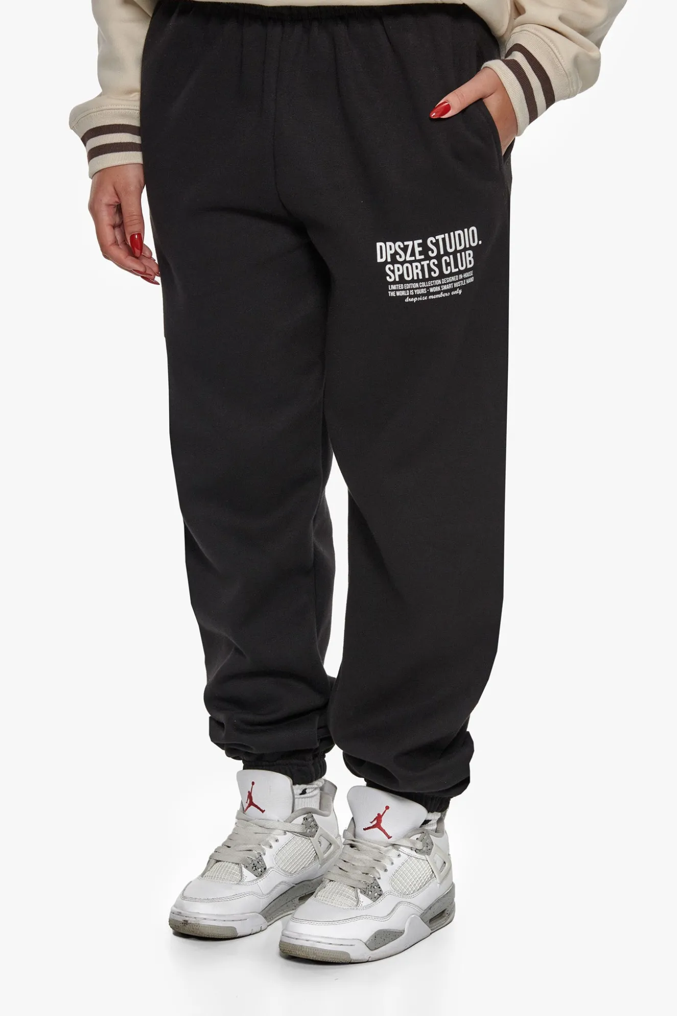 HEAVY LADIES SPORTSCLUB JOGGER BLACK