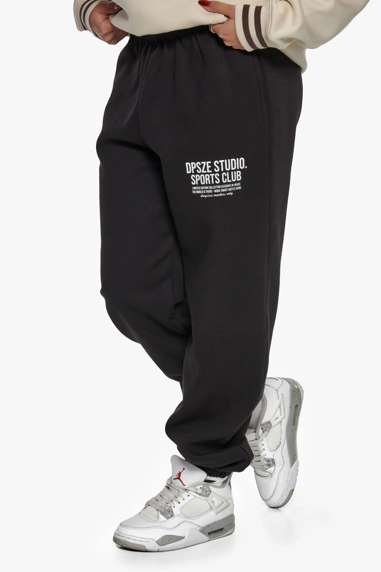 HEAVY LADIES SPORTSCLUB JOGGER BLACK