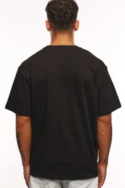 HEAVY LOGO T-SHIRT BLACK