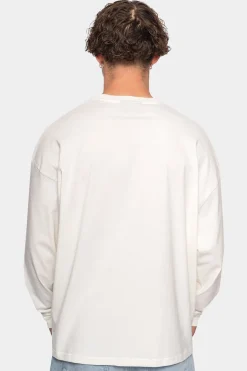 HEAVY LONG SLEEVE CREAM WHITE