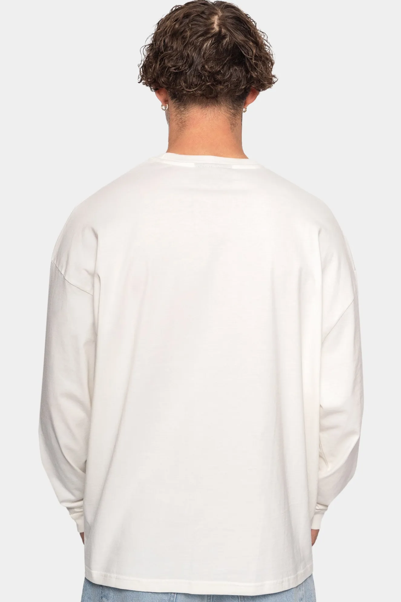 HEAVY LONG SLEEVE CREAM WHITE