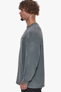 HEAVY LONGSLEEVE WASHED GREY