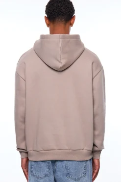 HEAVY LOOSE FIT HOODIE SIMPLY TAUPE