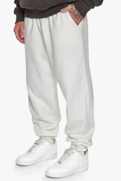 HEAVY LOOSE FIT JOGGER CREAM WHITE