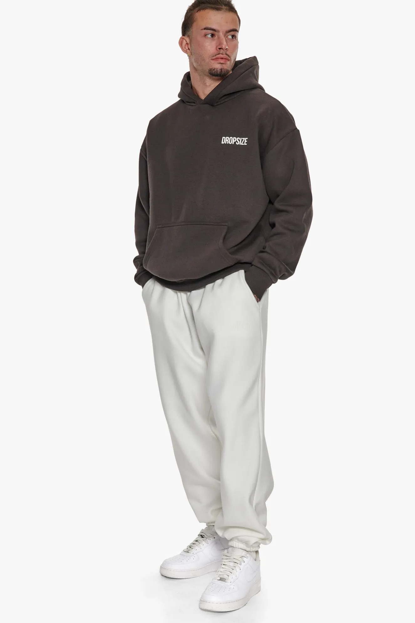 HEAVY LOOSE FIT JOGGER CREAM WHITE