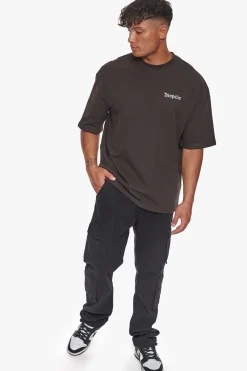HEAVY MISTAKES T-SHIRT WASHED BLACK