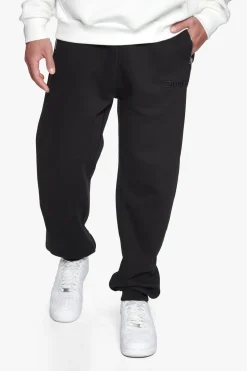 HEAVY NEXT GEN LOGO PRINT JOGGER BLACK